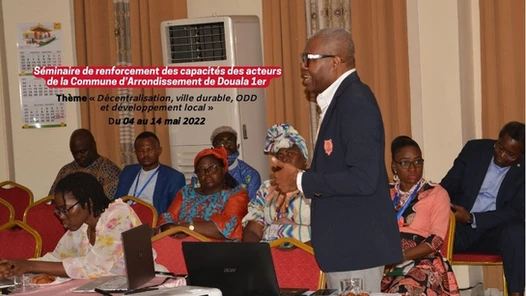 Séminaire de renforcement de capacités du personnel de la Commune d’Arrondissement de Douala 1er