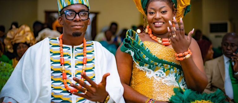 Ornella et Eddy se sont dit OUI à la Mairie de Douala 1er 